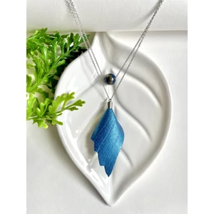 Angyalszárny nyaklánc- kék Angyalszárny nyaklánc- kék