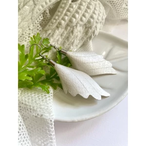 Angyalszárny fülbevaló - fehér Angyalszárny fülbevaló - fehér