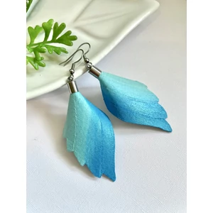 Angyalszárny fülbevaló - türkizkék Angyalszárny fülbevaló - türkizkék