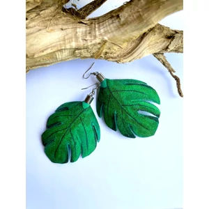 Philodendron maxi fülbevaló