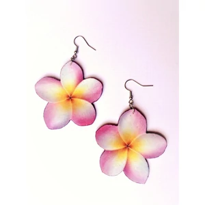 Hawaii rózsa fülbevaló