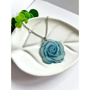 Kék rózsa nyaklánc