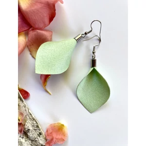 Sziromlevél fülbevaló - menta