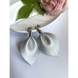 Lélekcsepp fülbevaló - Holdfátyol (ezüst)