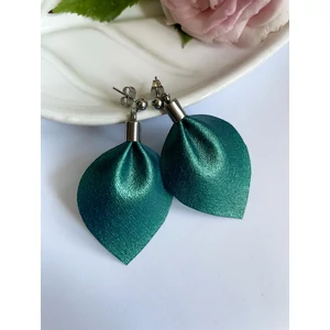 Lélekcsepp fülbevaló - Tengermély (sötéttürkiz, petrol)