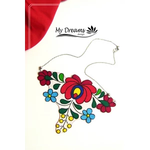 Matyó mintás nyakék