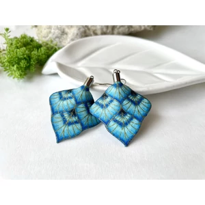 Portugál álom - hajtott rombusz fülbevaló