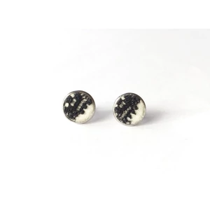 "Kis fekete" csipke fülbevaló "Kis fekete" csipke fülbevaló