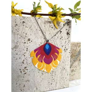 Életigenlő sárga nyaklánc Életigenlő sárga nyaklánc