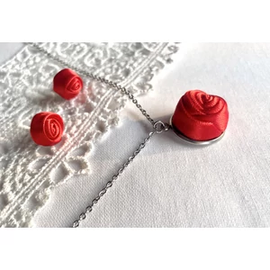 Aurora mini piros ékszerszett 2 részes Aurora mini piros ékszerszett 2 részes