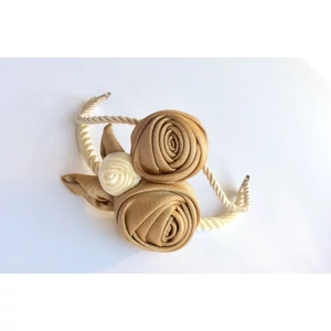 Aurora arany-krém karkötő