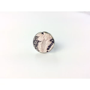 Csipke gyűrű rózsaszín