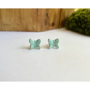 Pillangó fülbevaló - világos kék (fémmentes változatban is kérheted)