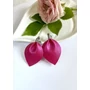 Kép 3/4 - Lélekcsepp fülbevaló - Fukszia (magenta)