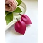 Kép 2/4 - Lélekcsepp fülbevaló - Fukszia (magenta)