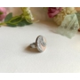 Kép 2/4 - Ezüst-rózsaszín gyűrű