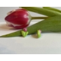 Kép 2/4 - Tulipán fülbevaló - sötét rózsaszín