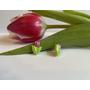 Kép 2/4 - Tulipán fülbevaló - sötét rózsaszín